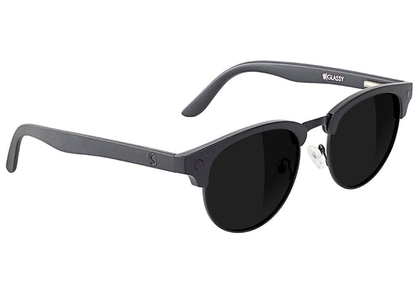 glassy sunhaters Morrison Premium Matte Blackout