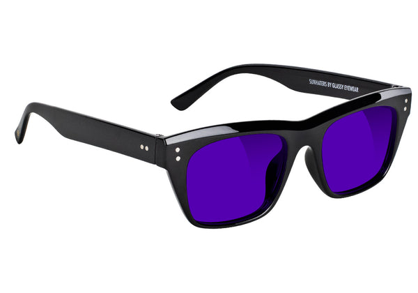 glassy sunhaters Santos Black