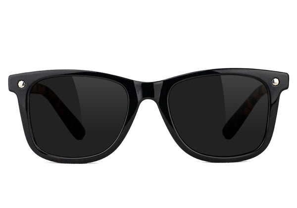 Glassy Sunhaters Mikemo Premium Matte Blackout/Blue Mirror
