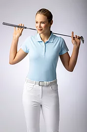 glenmuir Ladies Cotton Pique Golf Polo Shirt