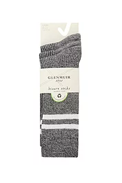 Glenmuir Mens 3 Pair Bamboo Patterned Rib Socks