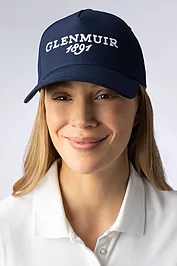 Glenmuir Mens And Ladies Structured Logo Golf Cap
