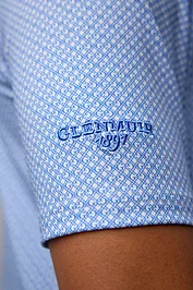 Glenmuir Mens G Print Performance Golf Shirt