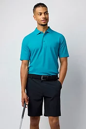 glenmuir Mens Performance Pique Golf Polo Shirt