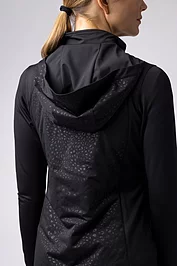 Glenmuir Ladies Full Zip Animal Print Performance Heavyweight Hooded Jacket