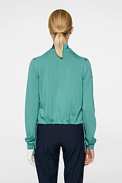 Glenmuir Ladies J Lindeberg X Glenmuir Button Merino Cardigan Sale