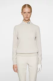 glenmuir Ladies J Lindeberg x Glenmuir Crew Cashmere Sweater Sale