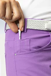 Glenmuir Ladies Lightweight Stretch Performance Golf Pedal Pushers Sale