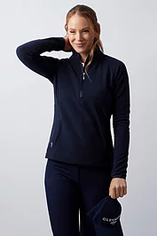 glenmuir Ladies Quarter Zip Fleece Performance Midweight Golf Midlayer