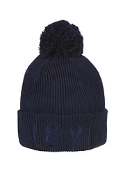 glenmuir Mens And Ladies Thermal Lined Turn Up Rib Merino 1891 Heritage Bobble Hat