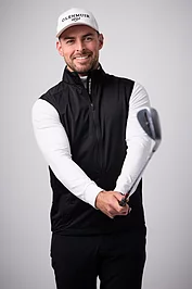 Glenmuir Mens Full Zip Lightweight Stretch Water Repellent Golf Gilet