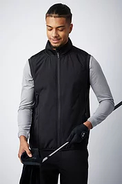 glenmuir Mens Full Zip Quilted Performance Heavyweight Golf Gilet glenmuir Mens Full Zip Quilted Performance Heavyweight Golf Gilet