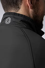 Glenmuir Mens Full Zip Rib Padded Hybrid Golf Jacket Sale