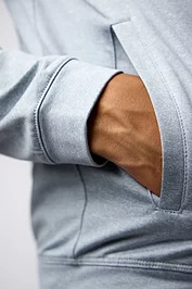 Glenmuir Mens Hooded Performance Midweight Golf Midlayer