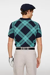 Glenmuir Mens J Lindeberg X Glenmuir Mesh Knitted Polo Shirt Sale