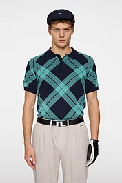 glenmuir Mens J Lindeberg x Glenmuir Mesh Knitted Polo Shirt Sale