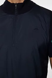 Glenmuir Mens J Lindeberg X Glenmuir Quarter Zip Tartan Back Sleeveless Sweater Sale