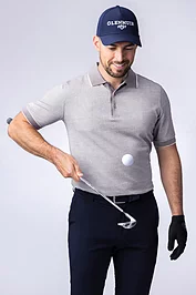 glenmuir Mens Micro Knit Mercerised Cotton Golf Shirt Sale