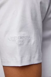 Glenmuir Mens Plain Tailored Collar Mercerised Cotton Golf Shirt