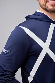 Glenmuir Mens Saltire Performance Midweight Golf Hoodie