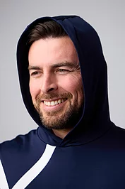 Glenmuir Mens Saltire Performance Midweight Golf Hoodie