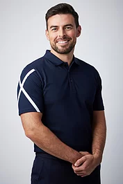 glenmuir Mens Saltire Performance Pique Golf Polo Shirt
