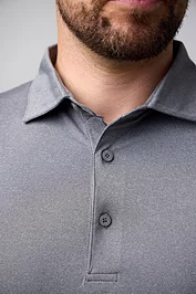 Glenmuir Mens Tailored Collar Performance Golf Shirt