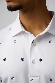 glenmuir Mens The Open Trophy Print Performance Golf Shirt