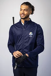 glenmuir Official Ryder Cup 2025 Mens Full Zip Lightweight Stretch Water Repellent Golf Jacket
