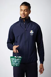 glenmuir Official Ryder Cup 2025 Mens Full Zip Quilted Performance Heavyweight Golf Jacket