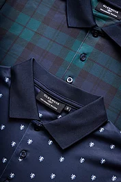 Glenmuir Official Ryder Cup 2025 Mens Printed Performance Golf Shirt