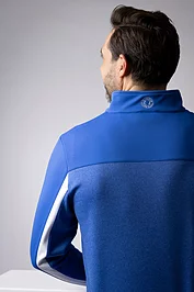 Glenmuir Official Ryder Cup 2025 Mens Quarter Zip Colour Block Performance Midweight Golf Midlayer