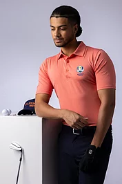 glenmuir Official Ryder Cup 2025 Mens Tailored Collar Performance Golf Shirt glenmuir Official Ryder Cup 2025 Mens Tailored Collar Performance Golf Shirt