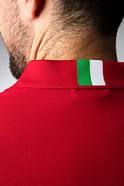 Glenmuir Official Ryder Cup 2025 Mens Welsh Flag Performance Golf Polo Shirt