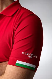 Glenmuir Official Ryder Cup 2025 Mens Welsh Flag Performance Golf Polo Shirt