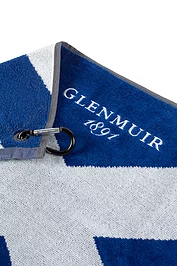Glenmuir Saltire Flag Jacquard Cotton Golf Bag Towel
