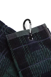 Glenmuir Tartan Jacquard Cotton Tri-Fold Golf Bag Towel