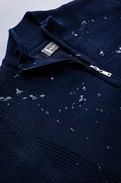 Glenmuir The Open Ladies Quarter Zip Water Repellent Lined Merino Heavyweight Golf Sweater