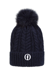 glenmuir The Open Ladies Thermal Lined Faux Fur Bobble Hat