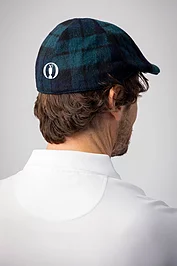 Glenmuir The Open Mens And Ladies Tweed Duckbill Flat Cap
