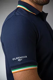 Glenmuir The Open Mens Irish Flag Performance Golf Polo Shirt