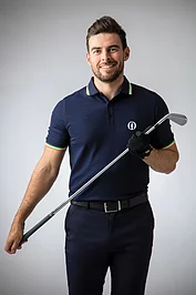 glenmuir The Open Mens Irish Flag Performance Golf Polo Shirt