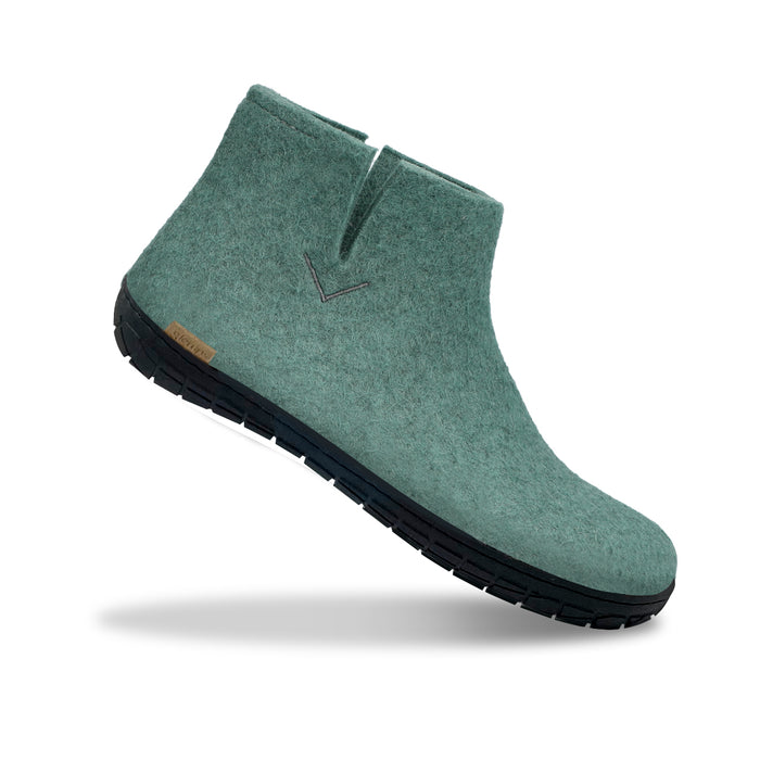 Glerups Dk Boot With Natural Rubber Sole - Black - North Sea