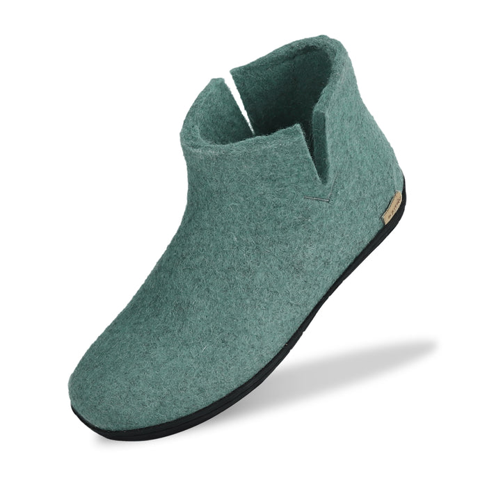 Glerups Dk Boot With Natural Rubber Sole - Black - North Sea