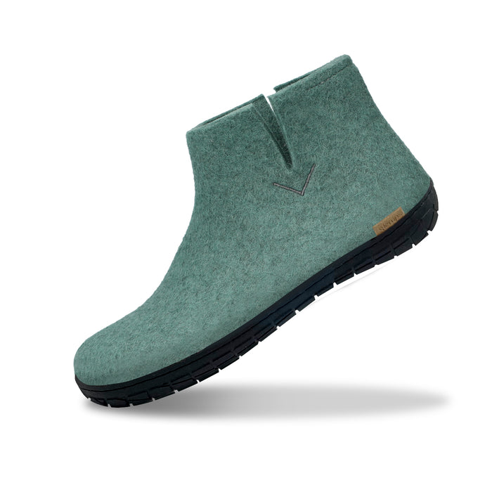 glerups dk Boot with natural rubber sole - black - North Sea