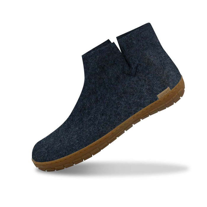 glerups dk Boot with natural rubber sole - honey - Denim