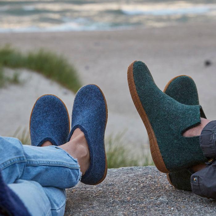 Glerups Dk Boot With Natural Rubber Sole - Honey - Forest