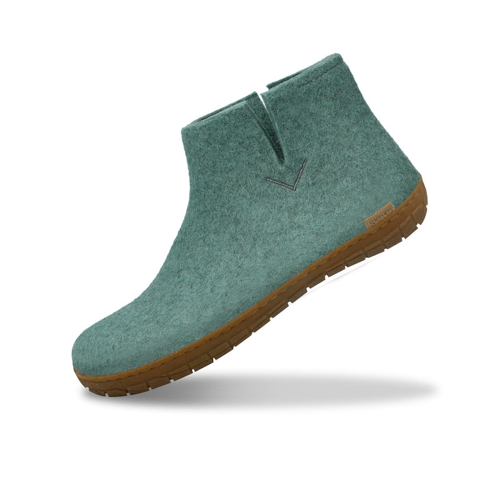 glerups dk Boot with natural rubber sole - honey - North Sea