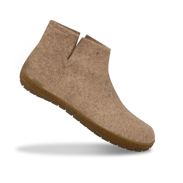 Glerups Dk Boot With Natural Rubber Sole - Honey - Sand