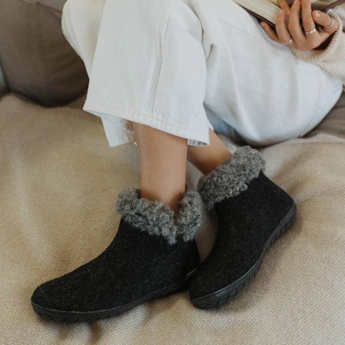 Glerups Dk Boot With Wool Shaft - Limited Edition - Charcoal